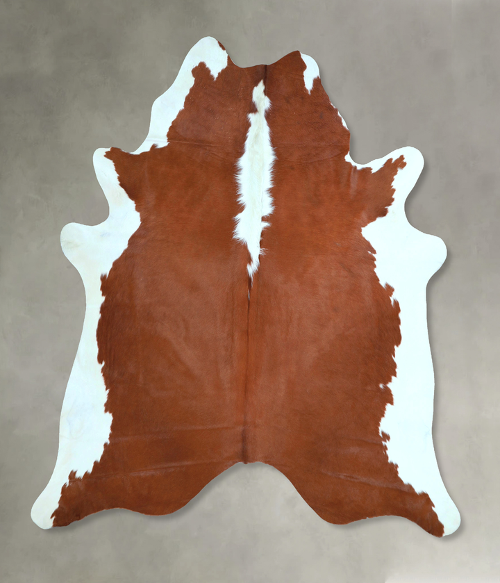 Hereford X-Large Brazilian Cowhide Rug 6'10"H x 6'4"W #A48188 by Hudson Hides