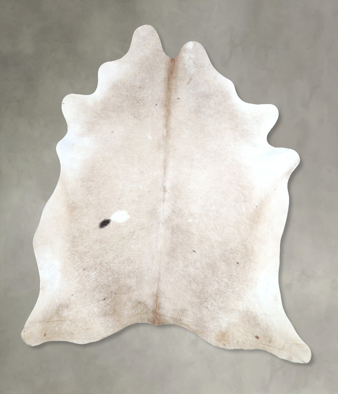 Taupe X-Large Brazilian Cowhide Rug 7'0"H x 6'4"W #A48197 by Hudson Hi