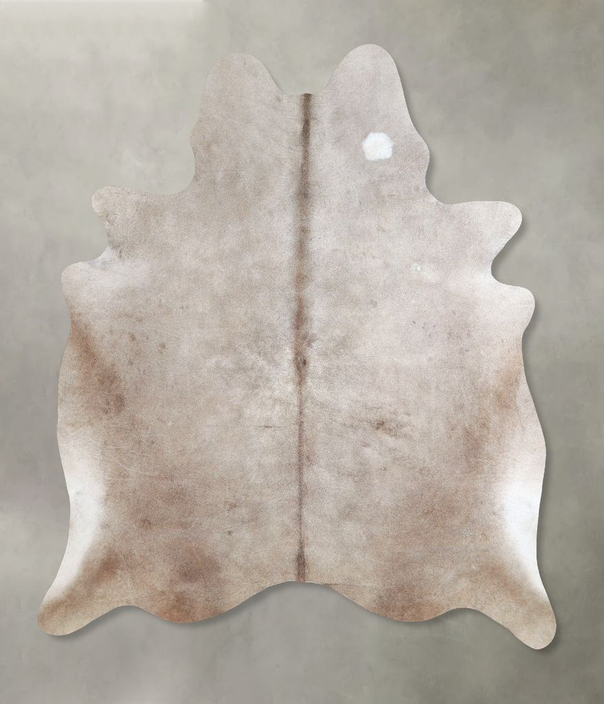 Taupe Large Brazilian Cowhide Rug 6'9"H x 5'10"W #A48200 by Hudson Hides