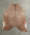 Taupe Large Brazilian Cowhide Rug 6'6