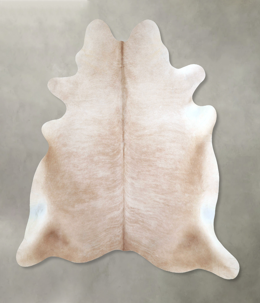 Taupe X-Large Brazilian Cowhide Rug 6'11"H x 6'4"W #A48208 by Hudson Hides
