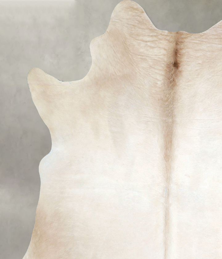 Champagne X-Large Brazilian Cowhide Rug 6'9"H x 5'11"W #A48211 by Hudson Hides