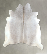 Medium Grey X-Large Brazilian Cowhide Rug 6'5"H x 7'1"W #A48218 by Hudson Hides