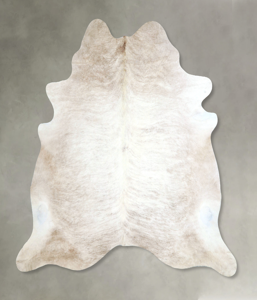 Light Brindle XX-Large Brazilian Cowhide Rug 7'4"H x 7'2"W #A48247 by Hudson Hides