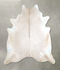 Champagne XX-Large Brazilian Cowhide Rug 7'8