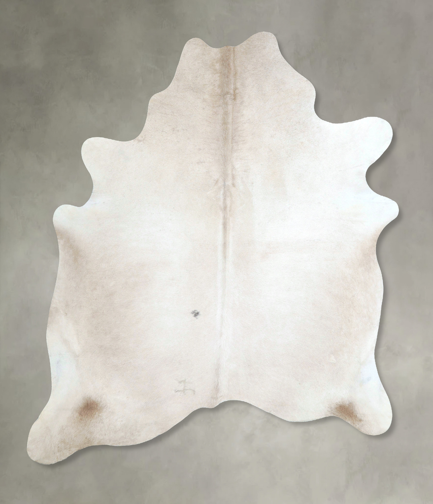 Champagne X-Large Brazilian Cowhide Rug 7'2"H x 6'4"W #A48251 by Hudson Hides