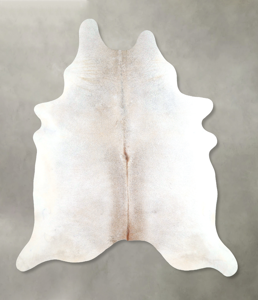 Grey with Beige XX-Large Brazilian Cowhide Rug 7'9"H x 6'7"W #A48270 by Hudson Hides
