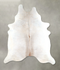 Grey with Beige XX-Large Brazilian Cowhide Rug 7'9