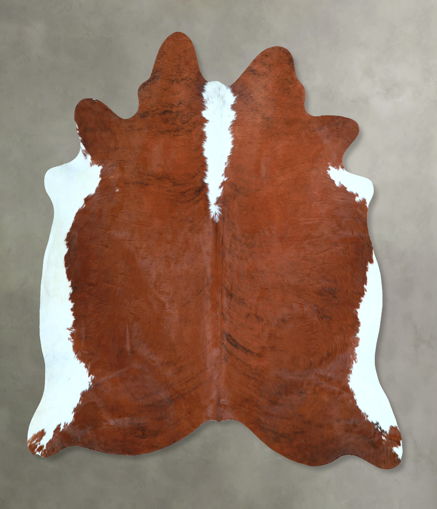 Hereford Large Brazilian Cowhide Rug 6'5"H x 6'3"W #A48305 by Hudson Hides