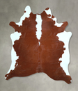 Hereford X-Large Brazilian Cowhide Rug 7'1"H x 6'1"W #A48311 by Hudson Hides