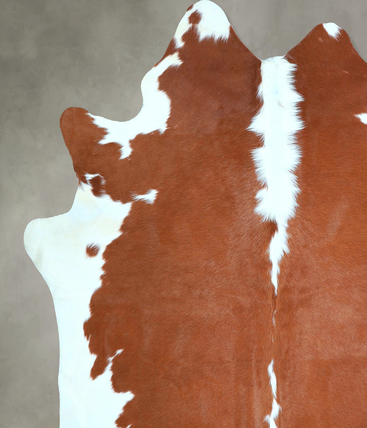 Hereford X-Large Brazilian Cowhide Rug 6'10"H x 6'5"W #A48312 by Hudson Hides