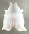 Grey with Beige XX-Large Brazilian Cowhide Rug 7'11