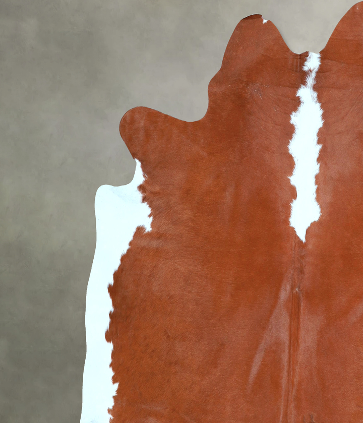 Hereford X-Large Brazilian Cowhide Rug 6'8"H x 6'10"W #A48333 by Hudson Hides