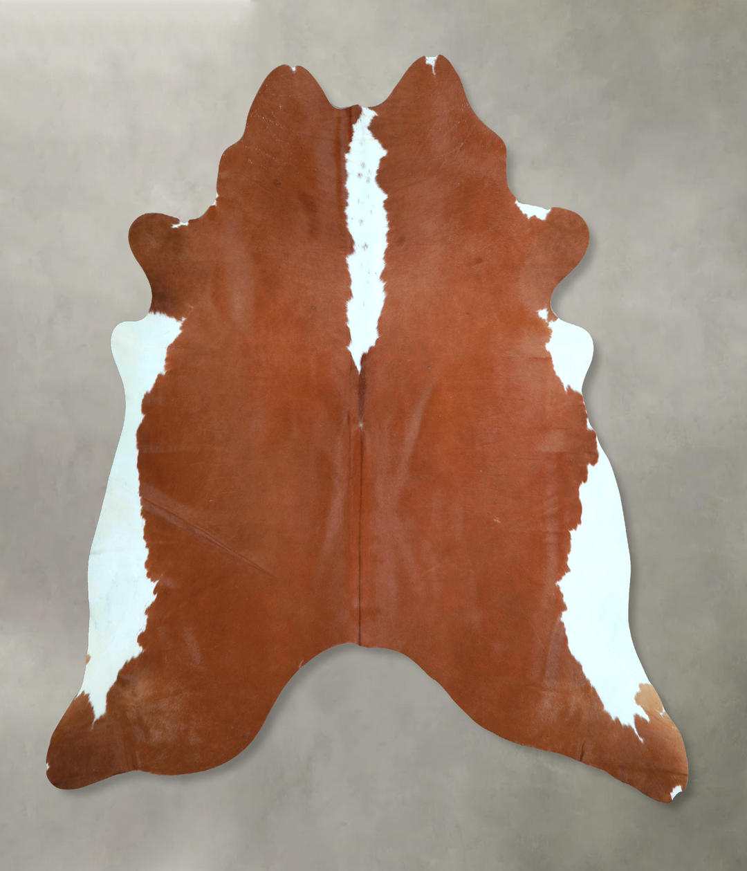 Hereford X-Large Brazilian Cowhide Rug 6'9"H x 6'11"W #A48392 by Hudso