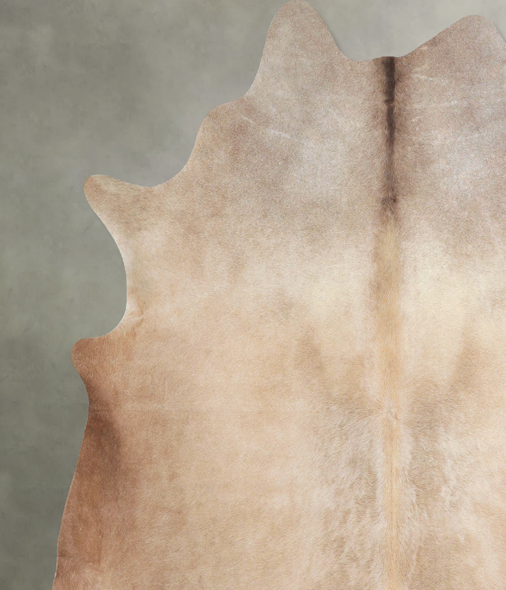 Taupe X-Large Brazilian Cowhide Rug 6'5"H x 6'5"W #A48400 by Hudson Hides