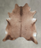 Taupe X-Large Brazilian Cowhide Rug 7'2