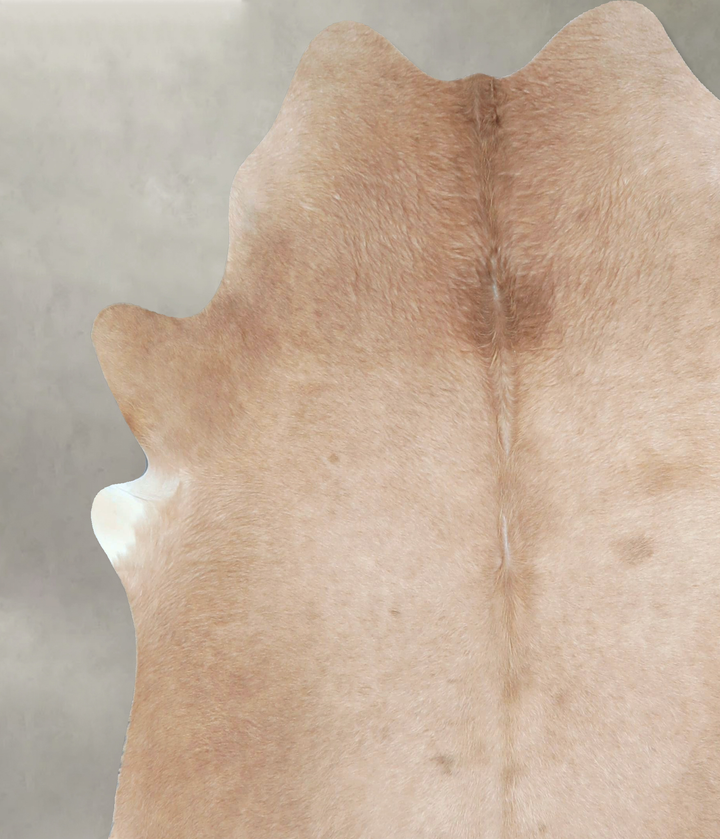 Taupe Large Brazilian Cowhide Rug 6'2"H x 5'8"W #A48406 by Hudson Hides