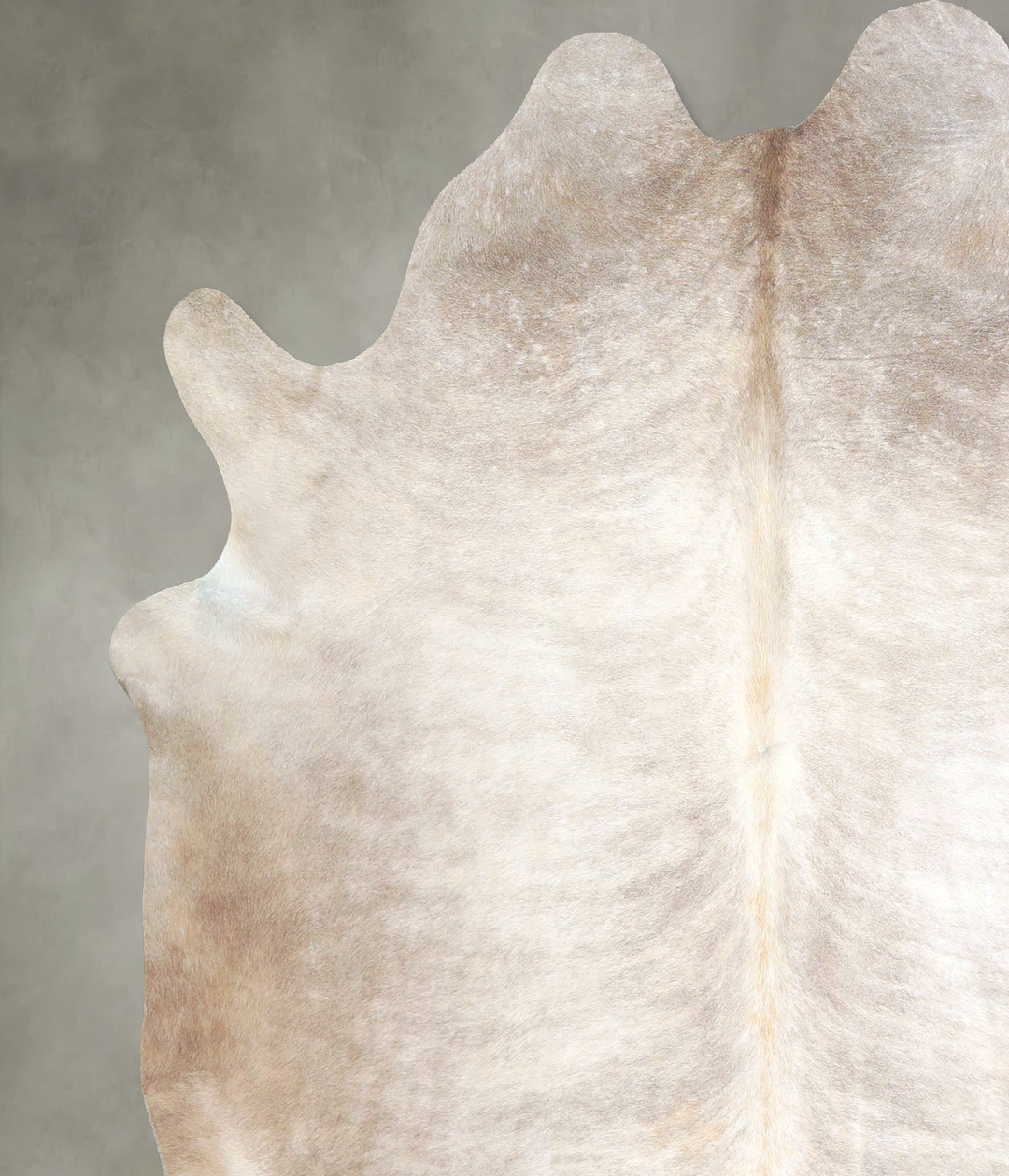 Taupe Large Brazilian Cowhide Rug 6'5"H x 6'2"W #A48413 by Hudson Hide