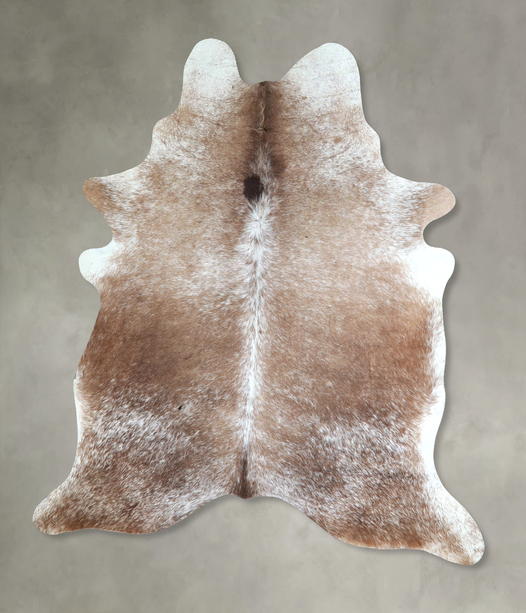 Taupe X-Large Brazilian Cowhide Rug 7'4"H x 6'1"W #A48417 by Hudson Hi