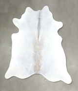 Grey with Beige X-Large Brazilian Cowhide Rug 6'7"H x 6'5"W #A48433 by Hudson Hides