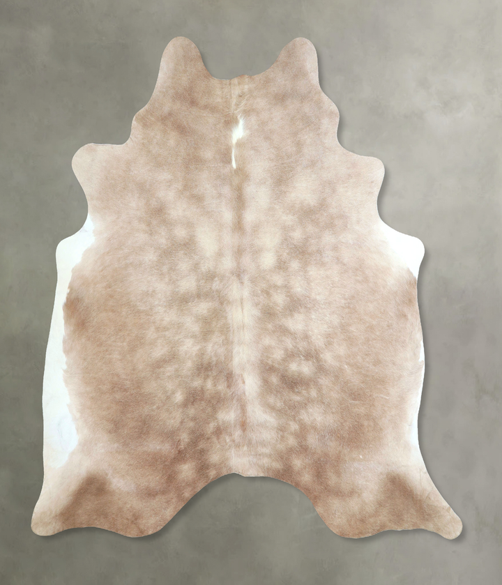 Taupe X-Large Brazilian Cowhide Rug 6'10"H x 6'5"W #A48461 by Hudson Hides