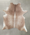 Taupe X-Large Brazilian Cowhide Rug 7'4