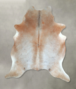Grey with Beige X-Large Brazilian Cowhide Rug 7'2"H x 6'4"W #A48498 by Hudson Hides
