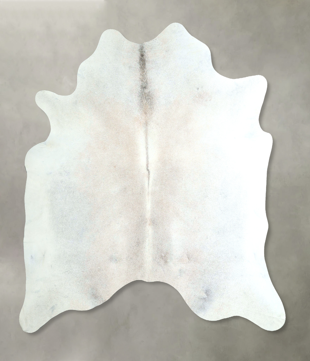 Grey with Beige X-Large Brazilian Cowhide Rug 6'11"H x 6'5"W #A48508 b