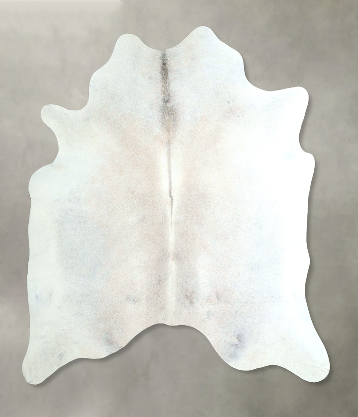 Grey with Beige X-Large Brazilian Cowhide Rug 6'11"H x 6'5"W #A48508 by Hudson Hides
