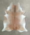 Grey with Beige XX-Large Brazilian Cowhide Rug 8'2