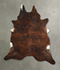 Dark Brindle XX-Large Brazilian Cowhide Rug 9'2