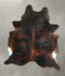 Dark Brindle XX-Large Brazilian Cowhide Rug 8'4