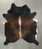 Dark Brindle XX-Large Brazilian Cowhide Rug 7'6