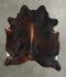 Dark Brindle X-Large Brazilian Cowhide Rug 6'11