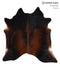 Warm Caramel Large Brazilian Cowhide Rug 6'3