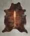 Dark Brindle X-Large Brazilian Cowhide Rug 7'8