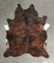 Dark Brindle X-Large Brazilian Cowhide Rug 7'3