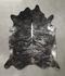 Grey Brindle XX-Large Brazilian Cowhide Rug 7'1