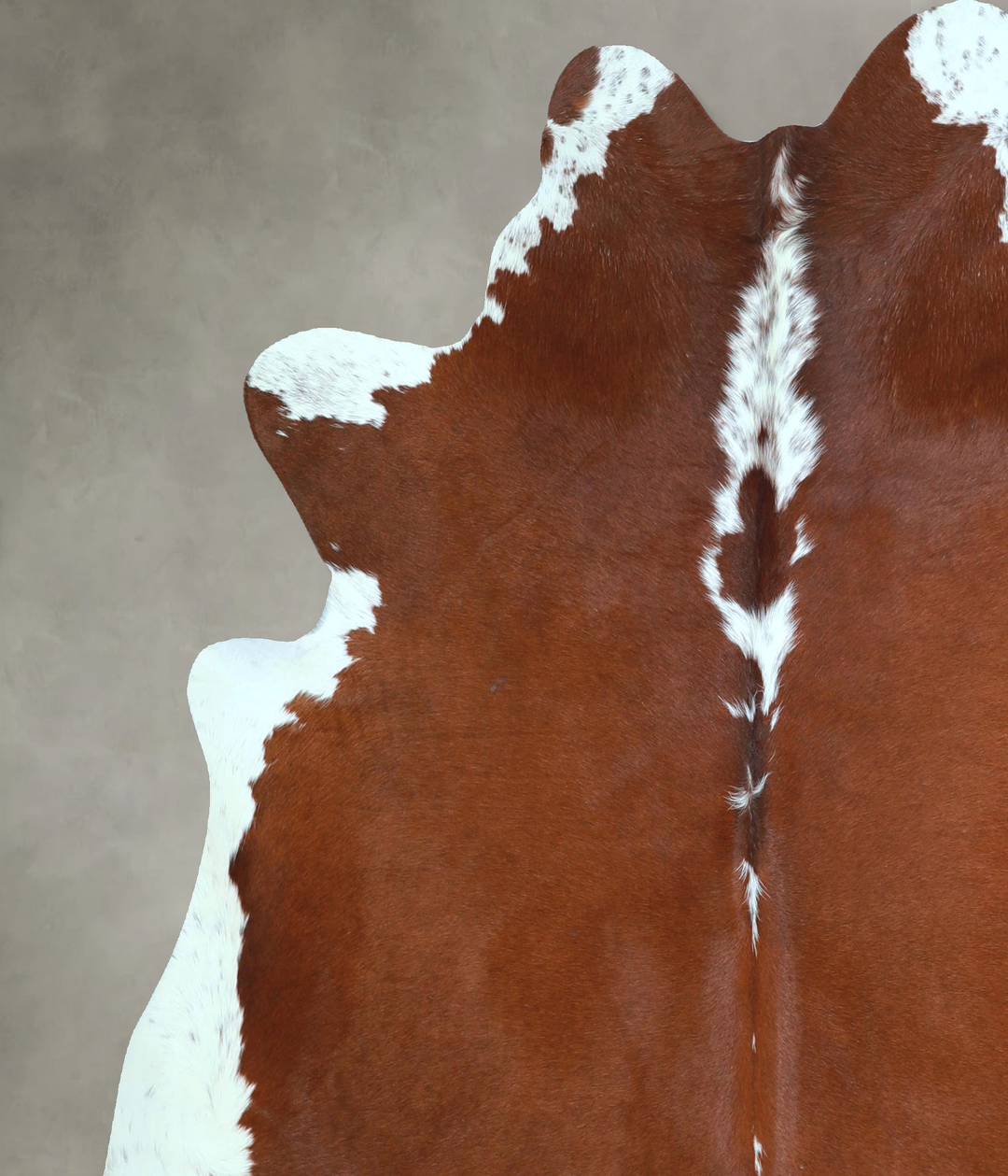 Hereford X-Large Brazilian Cowhide Rug 6'9"H x 6'5"W #A48754 by Hudson