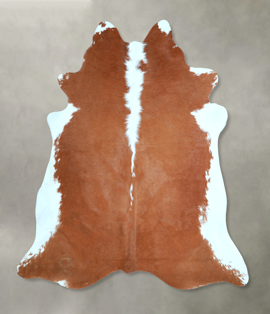 Hereford X-Large Brazilian Cowhide Rug 6'6"H x 6'6"W #A48755 by Hudson Hides