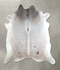 Medium Grey XX-Large Brazilian Cowhide Rug 7'6