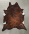 Dark Brindle XX-Large Brazilian Cowhide Rug 8'0