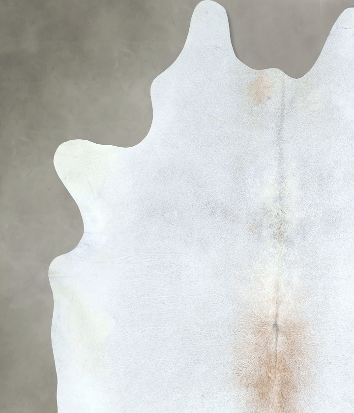 Grey with Beige XX-Large Brazilian Cowhide Rug 8'4"H x 7'10"W #A48787 by Hudson Hides