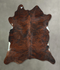 Dark Brindle XX-Large Brazilian Cowhide Rug 7'7