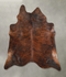 Dark Brindle XX-Large Brazilian Cowhide Rug 8'2