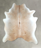 Grey with Beige X-Large Brazilian Cowhide Rug 6'9