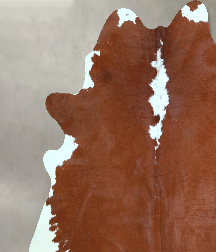 Hereford X-Large Brazilian Cowhide Rug 6'7"H x 6'5"W #A48833 by Hudson Hides