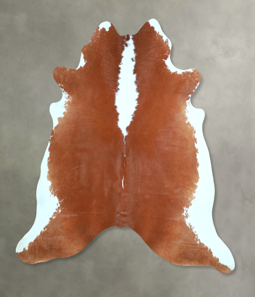 Hereford X-Large Brazilian Cowhide Rug 6'5"H x 6'8"W #A48834 by Hudson Hides