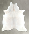 Grey with Beige X-Large Brazilian Cowhide Rug 6'9