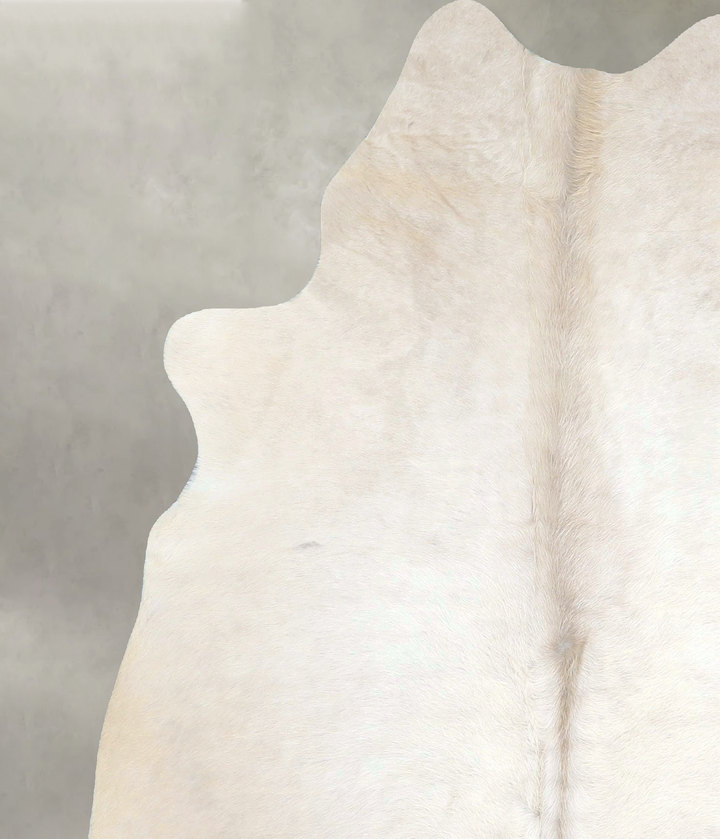 Champagne Large Brazilian Cowhide Rug 6'3"H x 5'3"W #A48901 by Hudson Hides
